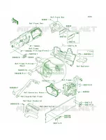 Labels voor Kawasaki Teryx 750 FI 4x4 2012