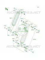 Shock Absorbers voor Kawasaki Teryx 750 FI 4x4 2012
