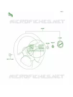 Steering Wheel voor Kawasaki Teryx 750 FI 4x4 2012