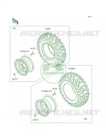 WheelsTires voor Kawasaki Teryx 750 FI 4x4 2012