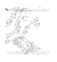 CHASSIS voor Kawasaki KEF300 1997