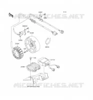 GENERATOR voor Kawasaki KEF300 1997