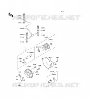 OIL PUMP voor Kawasaki KEF300 1997