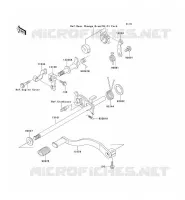 SHIFT voor Kawasaki KEF300 1997