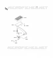 BRAKE PEDAL voor Kawasaki VN1500 CLASSIC 1997