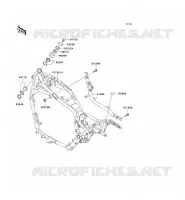 CHASSIS voor Kawasaki VN1500 CLASSIC 1997