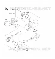INDICATORS voor Kawasaki VN1500 CLASSIC 1997