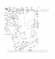OIL PUMP voor Kawasaki VN1500 CLASSIC 1997