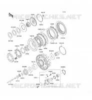 CLUTCH voor Kawasaki VN1500 CLASSIC 1998