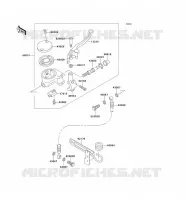 FRONT MASTER CYLINDER voor Kawasaki VN1500 CLASSIC 1998