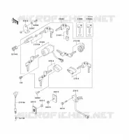 SWITCH   REFLECTORS voor Kawasaki VN1500 CLASSIC 1998