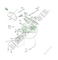 CHASSIS ELECTRICAL EQUIPMENT voor Kawasaki KLF400 4X4 1999