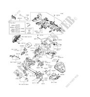 CHASSIS ELECTRICAL EQUIPMENT voor Kawasaki ER-6N 2013