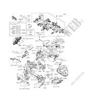 CHASSIS ELECTRICAL EQUIPMENT voor Kawasaki ER-6N 2016