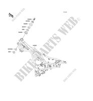 CHASSIS voor Kawasaki GPX250R 1992