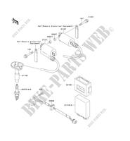 IGNITION SYSTEM voor Kawasaki GPX250R 1992