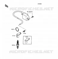 IGNITION SYSTEM voor Kawasaki KD80X 1989