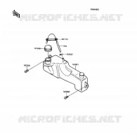 OIL TANK voor Kawasaki KD80X 1989