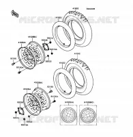 TIRES voor Kawasaki KD80X 1989