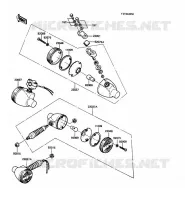 INDICATORS voor Kawasaki KE100 1989