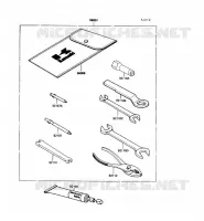 TOOL voor Kawasaki KE100 1989