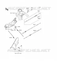 CABLES voor Kawasaki D-TRACKER 125 2010