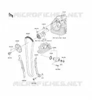 CAMSHAFT   TENSIONER voor Kawasaki D-TRACKER 125 2010