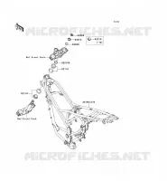 CHASSIS voor Kawasaki D-TRACKER 125 2010