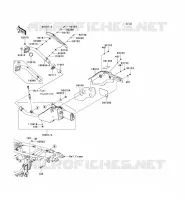 EXHAUST voor Kawasaki D-TRACKER 125 2010