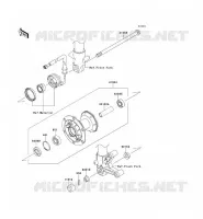 FRONT HUB voor Kawasaki D-TRACKER 125 2010