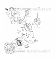 GENERATOR voor Kawasaki D-TRACKER 125 2010