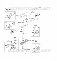 HANDLEBAR voor Kawasaki D-TRACKER 125 2010