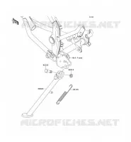 STAND voor Kawasaki D-TRACKER 125 2010