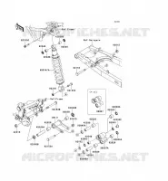 SUSPENSION   SHOCK ABSORBER voor Kawasaki D-TRACKER 125 2010