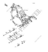 FRAME PARTS (COUVERTURE) voor Kawasaki VN1500 1998