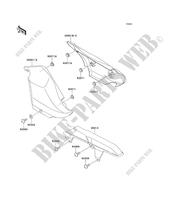 SIDE COVERS   CHAIN COVER voor Kawasaki ELIMINATOR 250V 2000