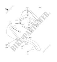 SIDE COVERS   CHAIN COVER voor Kawasaki VN800 1997