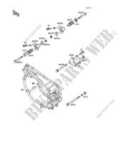 FRAME PARTS (COUVERTURE) voor Kawasaki GPX500R 1990