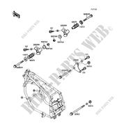 FRAME PARTS (COUVERTURE) voor Kawasaki GPX600R 1989