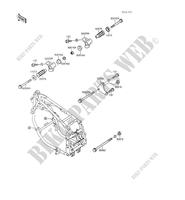 FRAME PARTS (COUVERTURE) voor Kawasaki GPX600R 1991