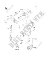 IGNITION SYSTEM voor Kawasaki ZZR600 1995