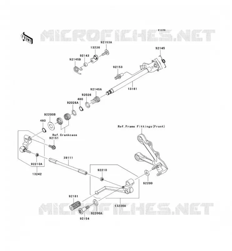 SHIFT Kawasaki MOTOS 600 2011 NINJA ZX-6R  ZX600RBF