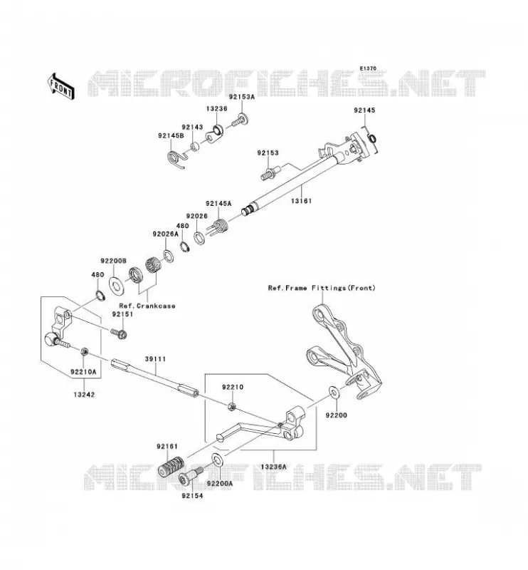 SHIFT Kawasaki MOTOS 600 2012 NINJA ZX-6R  ZX600RCF