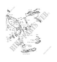 FRAME PARTS (COUVERTURE) voor Kawasaki NINJA ZX-6R ABS 2013