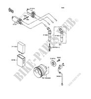 IGNITION SYSTEM voor Kawasaki ZXR750 1990