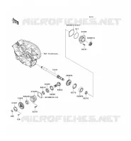 FRONT GEAR voor Kawasaki TERYX 750 FI 4X4 2012
