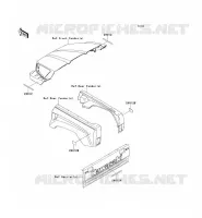 REFLECTOR(CN) voor Kawasaki TERYX 750 FI 4X4 2012