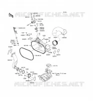 CONVERTER COVER voor Kawasaki TERYX 750 FI 4X4 LE 2011