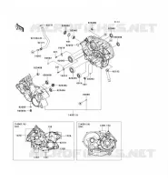 CRANKCASE(S) voor Kawasaki TERYX 750 FI 4X4 LE 2011