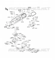 FRONT BOX voor Kawasaki TERYX 750 FI 4X4 LE 2011